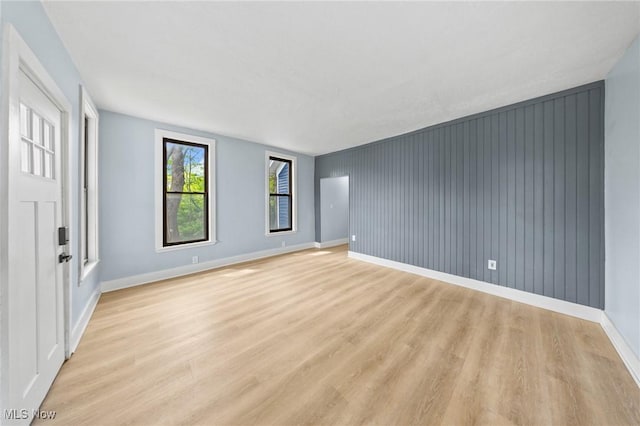 9324 Columbia Rd, Olmsted Falls, OH 44138 - unfurnished room featuring light wood-style floors and baseboards