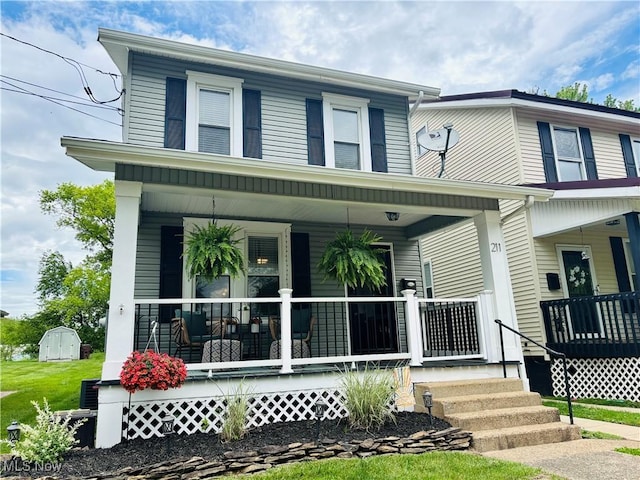 211 Kenwood St, Marietta, OH 45750 - view of front of property featuring a porch