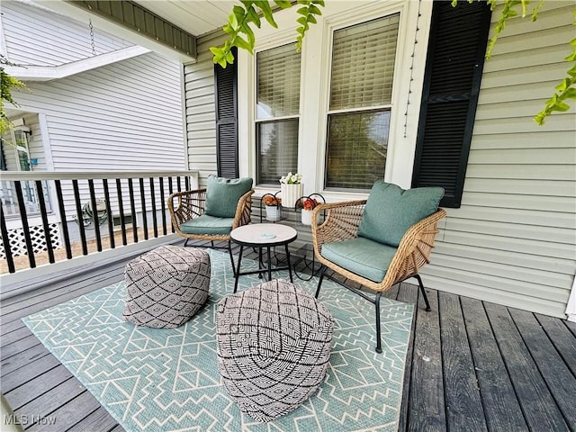 211 Kenwood St, Marietta, OH 45750 - view of wooden deck