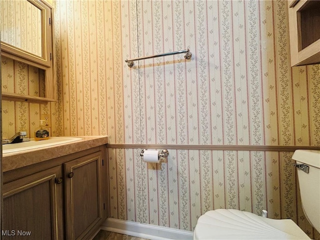 2270 S Commodore Ct, Lakeside-Marblehead, OH 43440 - bathroom featuring toilet and vanity