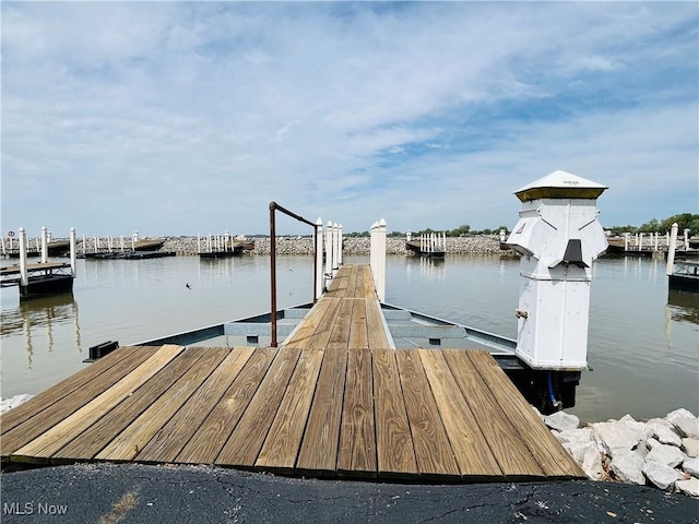 2270 S Commodore Ct, Lakeside-Marblehead, OH 43440 - dock area featuring a water view