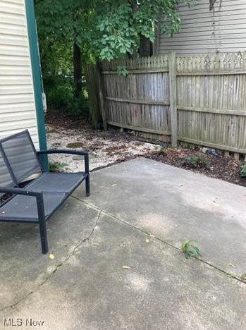 566 N Walnut St, Wooster, OH 44691 - view of patio / terrace with fence