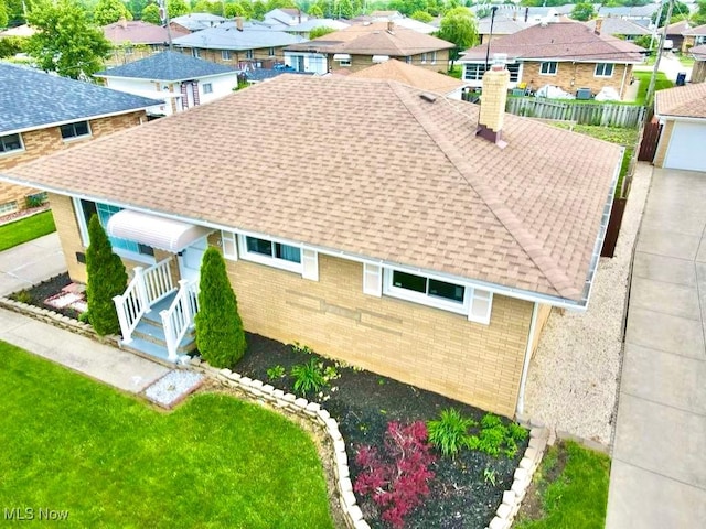 4713 Forest Edge Dr, Brooklyn, OH 44144 - aerial view of residential area