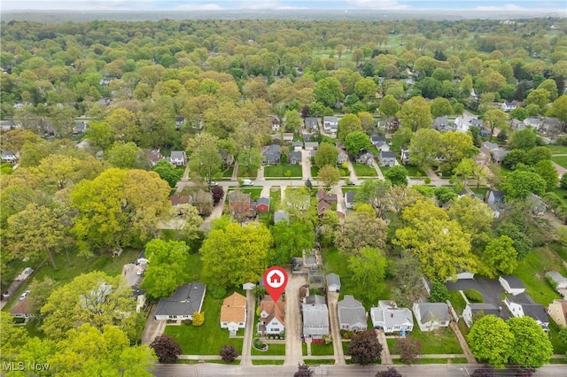 211 Harcourt Dr, Akron, OH 44313 - aerial view of residential area with a forest