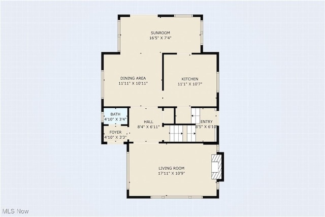211 Harcourt Dr, Akron, OH 44313 - floor plan / room layout