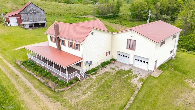 50504 State Route 556, Clarington, OH 43915 - view from above of property