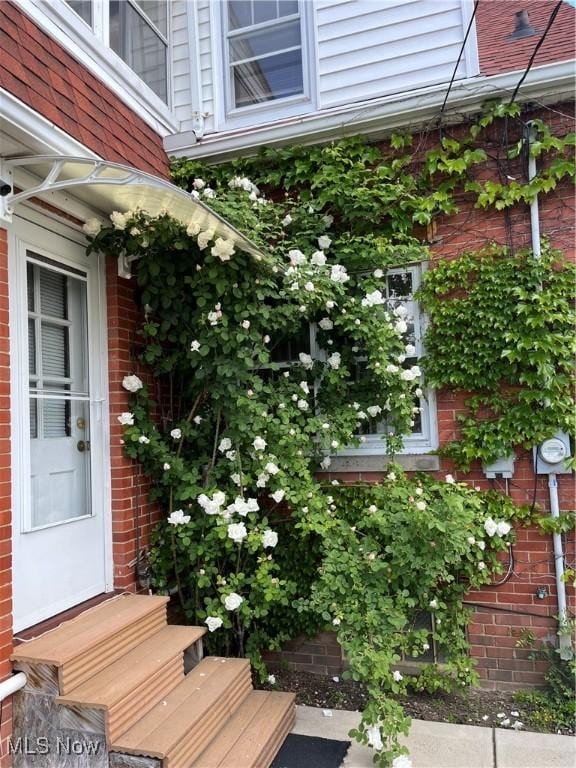 2217 Brookview Blvd, Parma, OH 44134 - view of exterior entry with brick siding