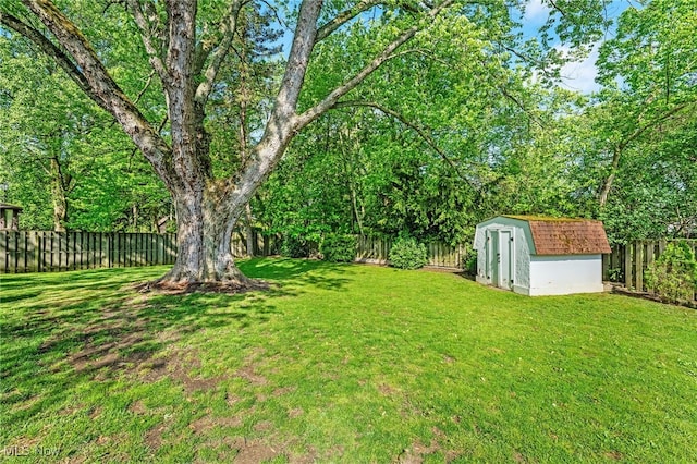 21494 Mastick Rd, Fairview Park, OH 44126 - view of yard with a storage shed and an outdoor structure