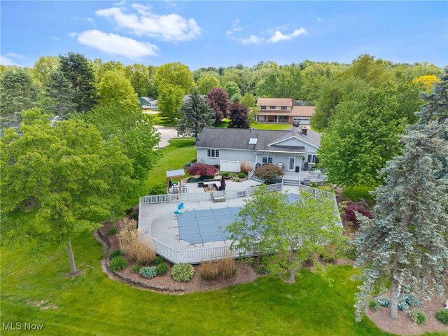 218 Tanglewood Dr, Dalton, OH 44618 - aerial view of property and surrounding area
