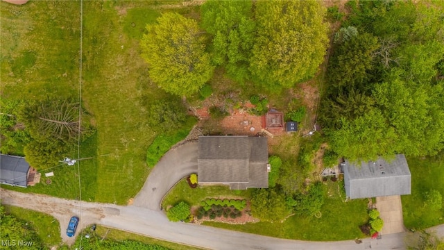 45 S Ridge Dr, Martins Ferry, OH 43935 - bird's eye view