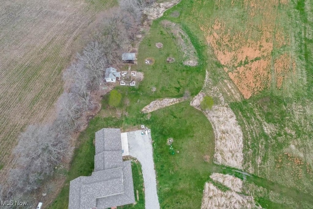7841 State St NE, Louisville, OH 44641 - aerial view of property's location featuring rural landscape
