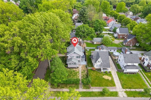 453 Saint Leger Ave, Akron, OH 44305 - aerial perspective of suburban area