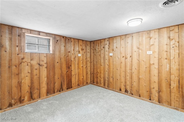 453 Saint Leger Ave, Akron, OH 44305 - carpeted spare room with wood walls