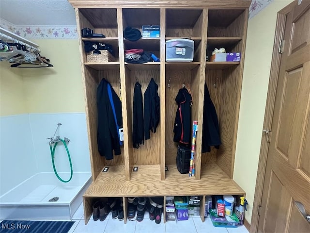 2165 Stony Hill Rd, Hinckley, OH 44233 - mudroom with tile patterned floors