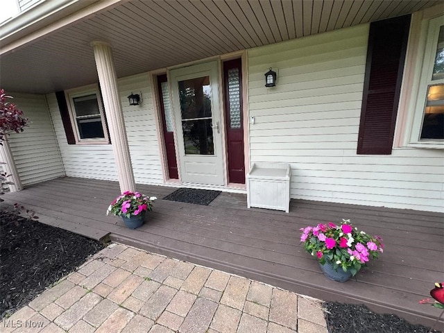 2165 Stony Hill Rd, Hinckley, OH 44233 - doorway to property with covered porch