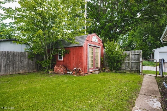 1608 Lawrence St, Parkersburg, WV 26101 - view of shed featuring a garage