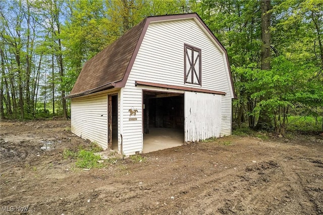 10699 Whippoorwill Rd, Newton Falls, OH 44412 - view of detached garage