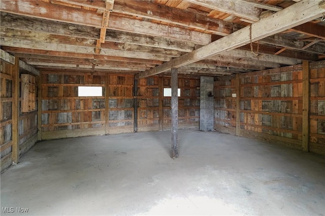 10699 Whippoorwill Rd, Newton Falls, OH 44412 - view of unfinished basement