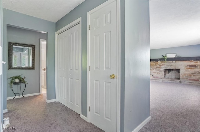 10699 Whippoorwill Rd, Newton Falls, OH 44412 - hallway featuring carpet floors and baseboards