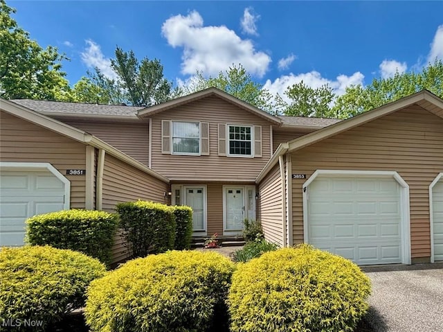 3853 Lake Run Blvd, Stow, OH 44224 - view of front facade featuring a garage and driveway
