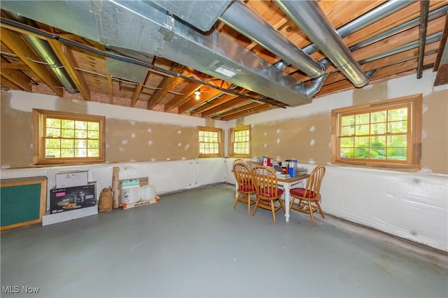 1030 Whisperwood Ln, Aurora, OH 44202 - below grade area with plenty of natural light