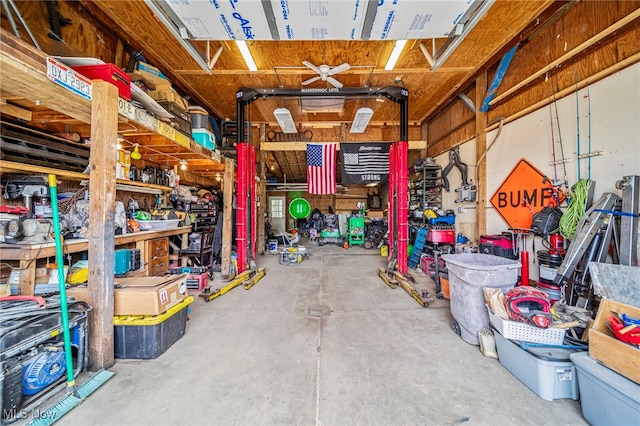 4946 Ireland Rd, Rome, OH 44085 - storage area with a garage