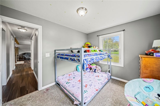 4946 Ireland Rd, Rome, OH 44085 - bedroom featuring baseboards and carpet floors