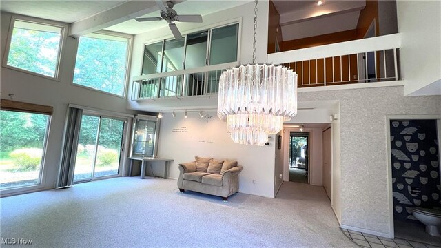 250 Laurel Cir Unit 13, Aurora, OH 44202 - common area featuring a high ceiling