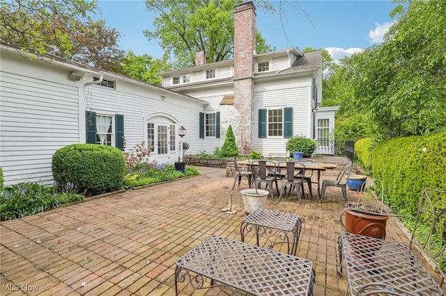 view of patio / terrace with outdoor dining area