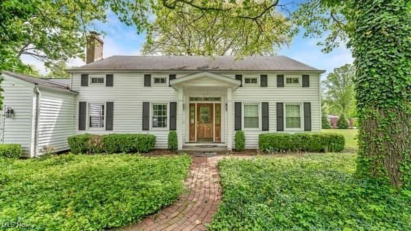 6179 Case Rd, North Ridgeville, OH 44039 - colonial home featuring a chimney