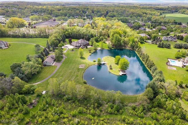 7384 Braucher St NW, North Canton, OH 44720 - bird's eye view of a large body of water