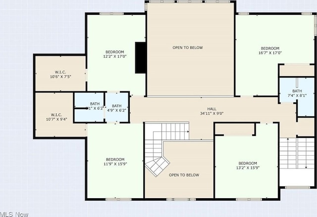 7384 Braucher St NW, North Canton, OH 44720 - room layout