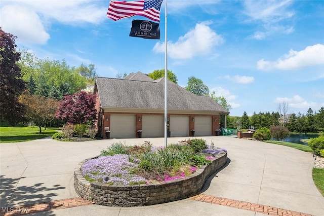 7384 Braucher St NW, North Canton, OH 44720 - garage with driveway