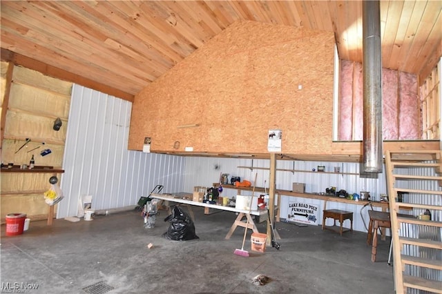 7833 Pymatuning Lake Rd, Williamsfield, OH 44093 - view of garage