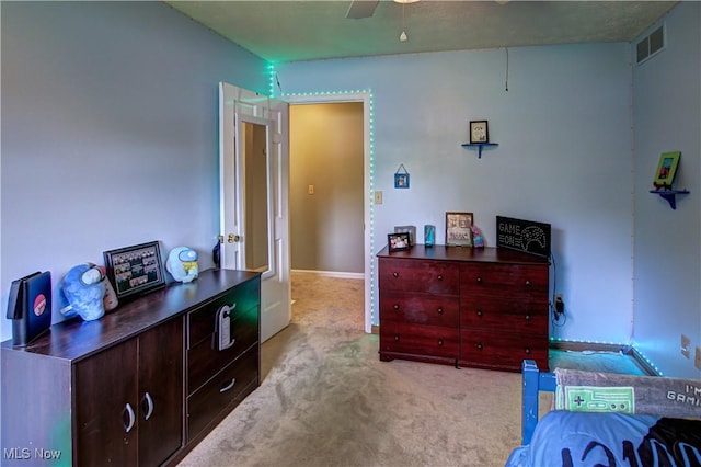 650 Thornhill Ln, Aurora, OH 44202 - bedroom with carpet, baseboards, and ceiling fan