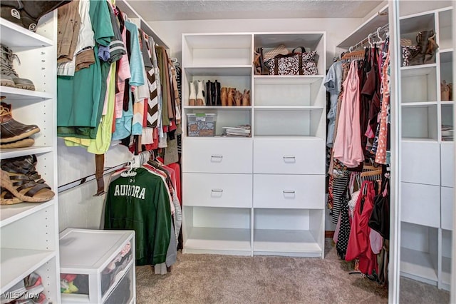 650 Thornhill Ln, Aurora, OH 44202 - walk in closet featuring carpet