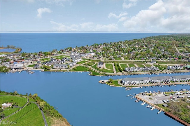 374 Bascule Dr, Lorain, OH 44052 - aerial view of a nearby body of water