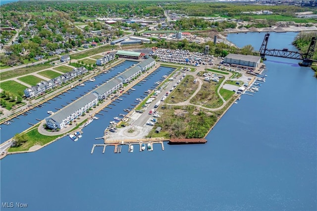 374 Bascule Dr, Lorain, OH 44052 - aerial view of a nearby body of water