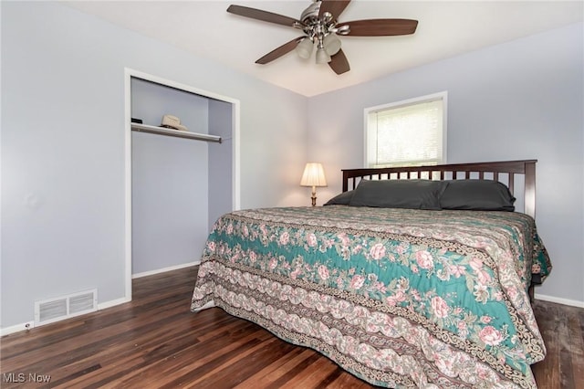 13970 E Willard Rd, Novelty, OH 44072 - bedroom featuring wood finished floors, baseboards, and a closet