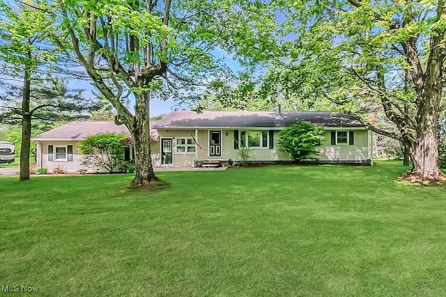 13970 E Willard Rd, Novelty, OH 44072 - view of front of home with a front yard