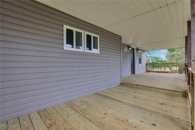 35 W 5th St, Dresden, OH 43821 - deck with covered porch