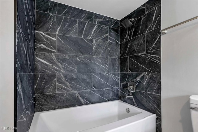 35 W 5th St, Dresden, OH 43821 - bathroom with bathtub / shower combination and toilet