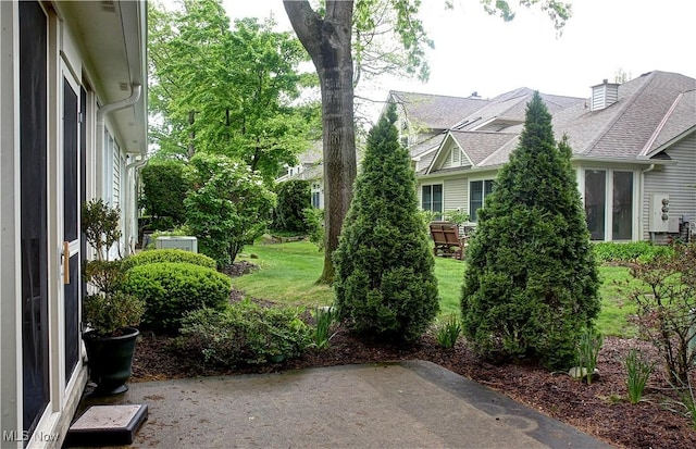 401 Bounty Way, Avon Lake, OH 44012 - view of green lawn with a patio