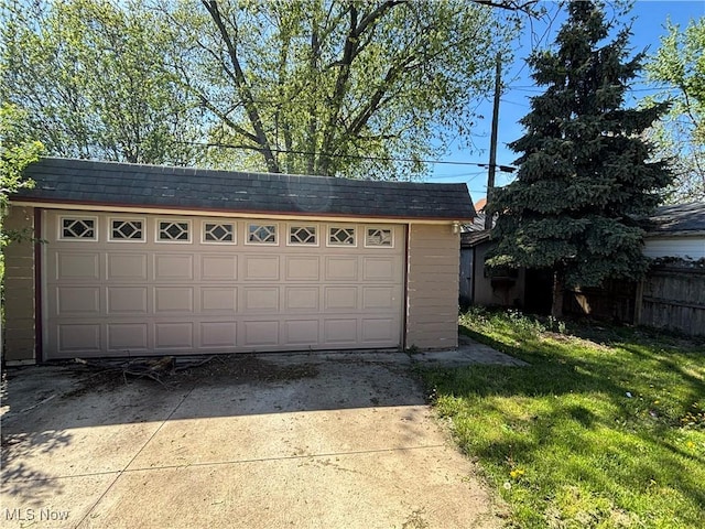 4212 W 48th St, Cleveland, OH 44144 - view of detached garage