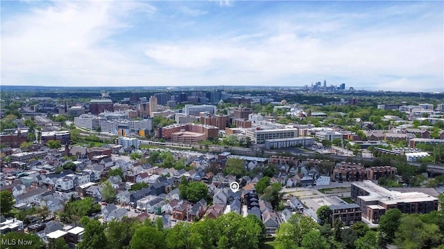 view of property location featuring nearby urban area