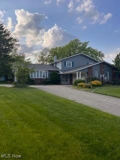 2840 Brian Dr, Parma, OH 44134 - tri-level home with a front yard