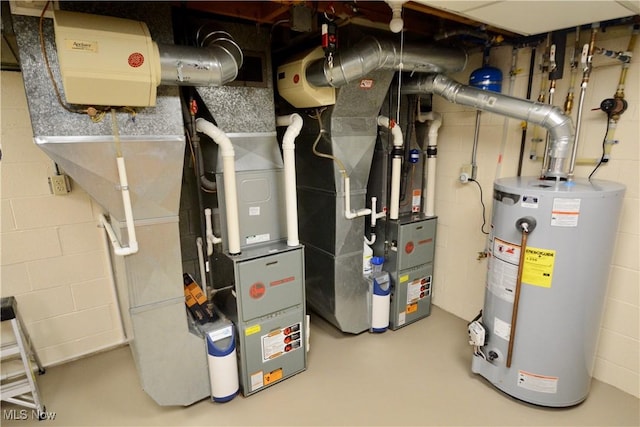 2724 Spitler Rd, Poland, OH 44514 - utility room featuring gas water heater