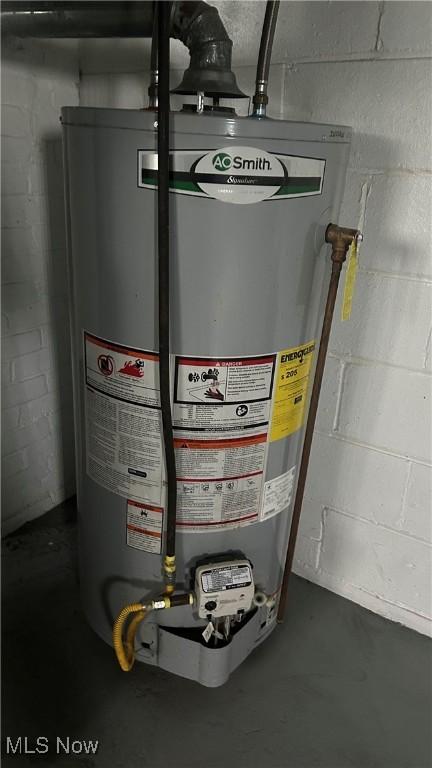 utilities with gas water heater