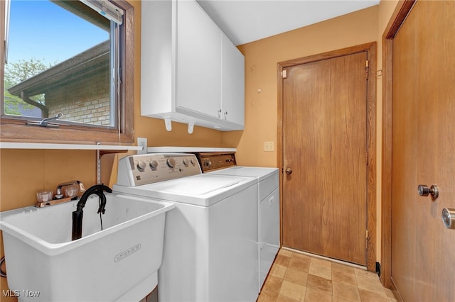33 Brandon Pl, Rocky River, OH 44116 - laundry room featuring cabinet space and washer and clothes dryer
