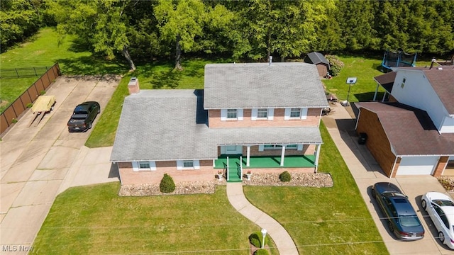 128 E Circle Dr, Weirton, WV 26062 - view from above of property